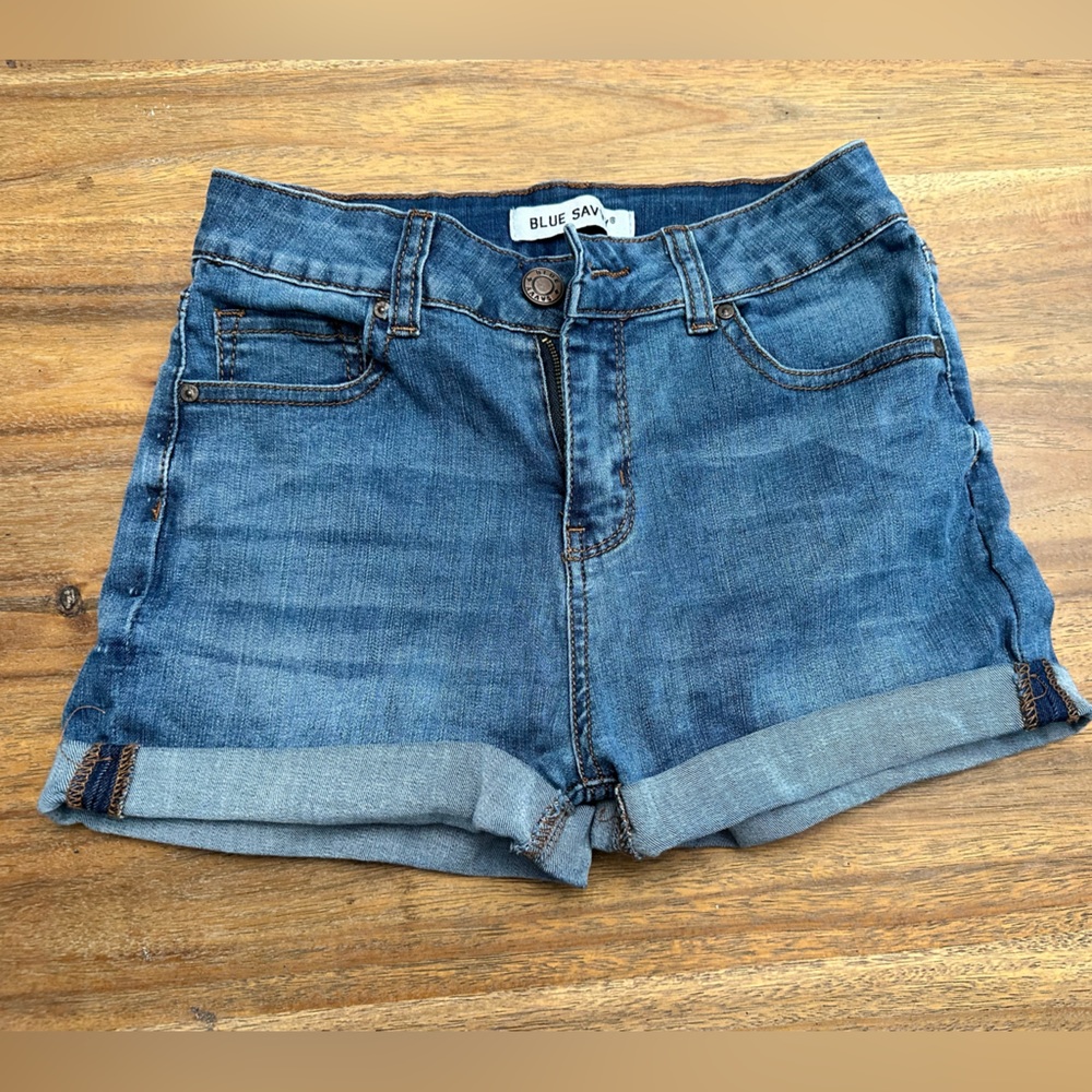 High Waisted Jean Shorts